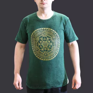 Stone Washed T-Shirt – Chakra – Green
