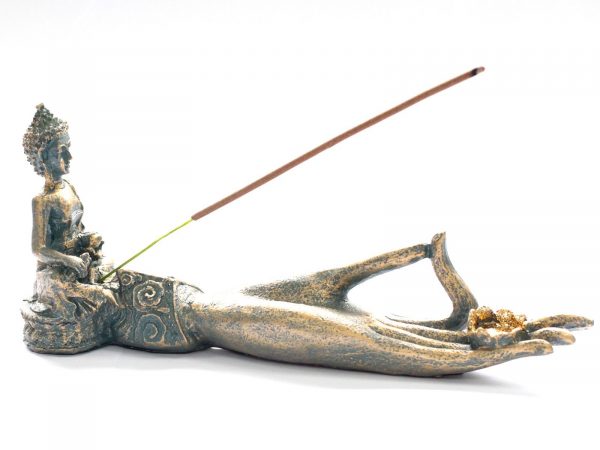 Antique Buddha - Hand Incense Burner - Image 4
