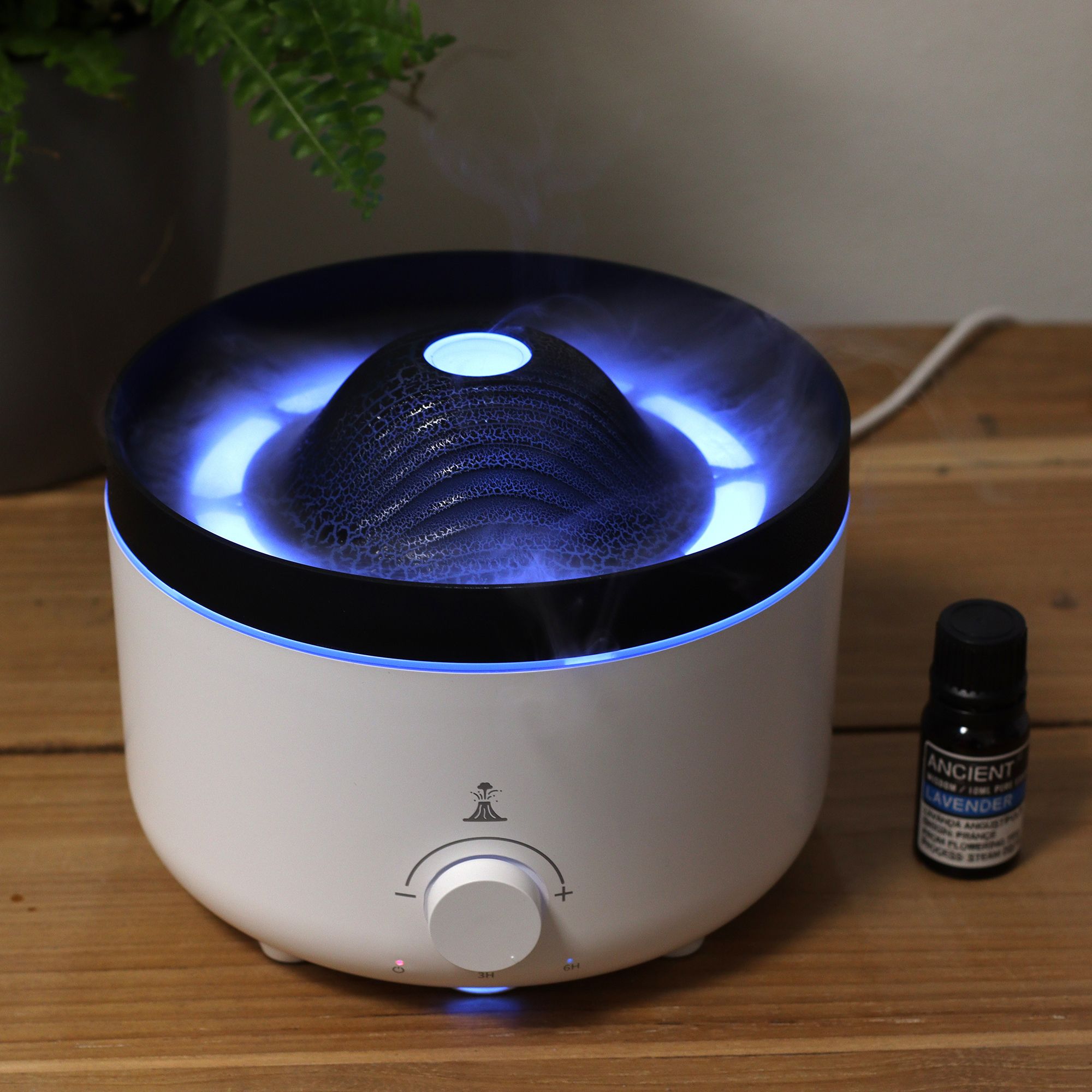 Large Volcano Effect Aroma Diffuser (plug) Two Colours - 560ml - Image 10