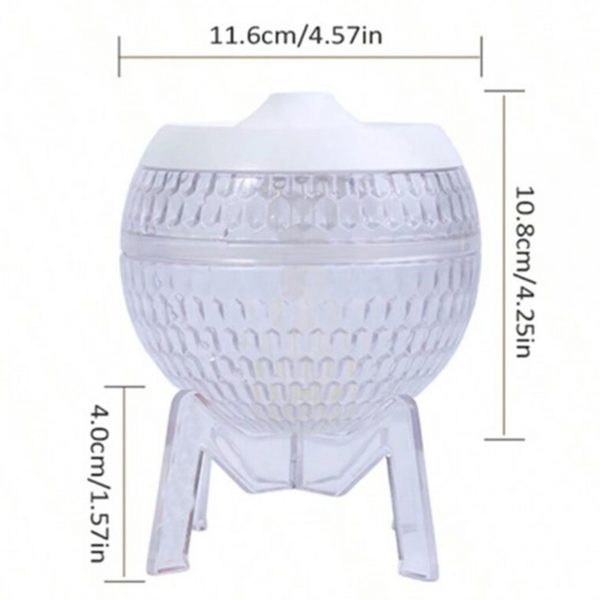 Clear Humidifer Mondo Planet - USB - Colour Change (down light) - Image 2