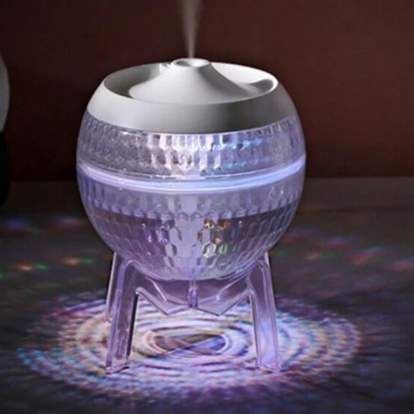 Clear Humidifer Mondo Planet - USB - Colour Change (down light) - Image 4