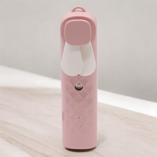 Pink Nano Mist Face Fan &  Spray - USB chargable - Image 2