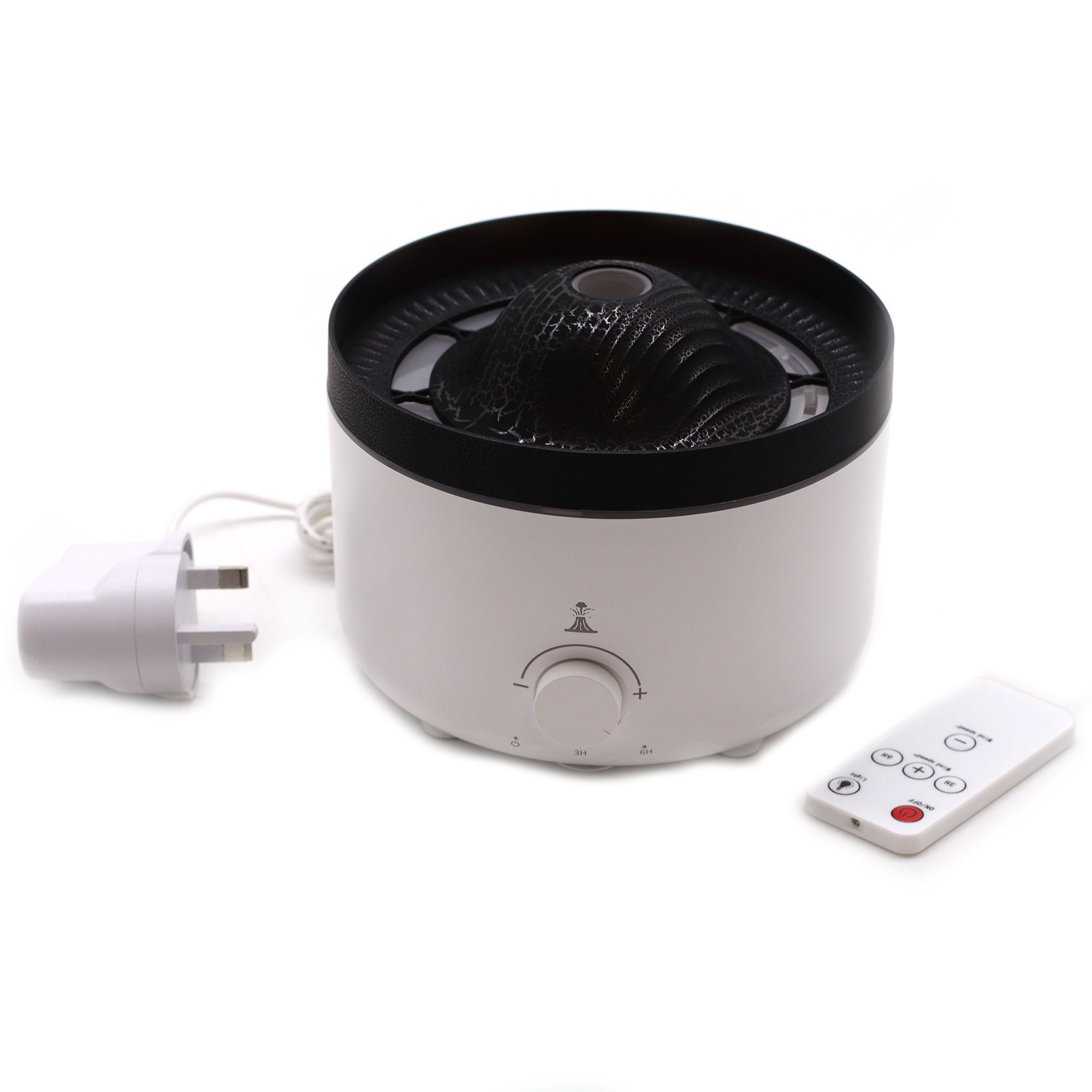 Large Volcano Effect Aroma Diffuser (plug) Two Colours - 560ml - Image 3