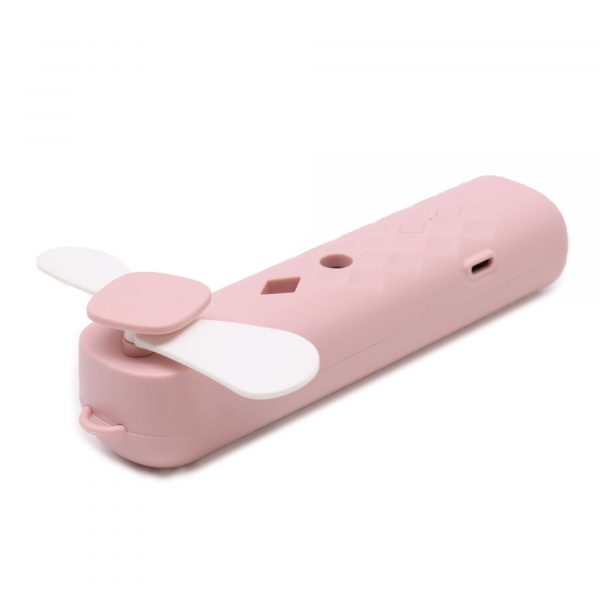 Pink Nano Mist Face Fan &  Spray - USB chargable - Image 6