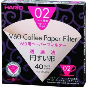 HARIO V60 size 02 Paper Filters (40)