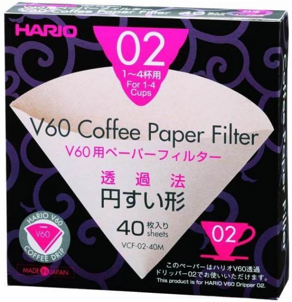HARIO V60 size 02 Paper Filters (40)