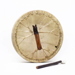 Spirit of the Wolf - Sharman Drum & Stick- Tunable - 40cm