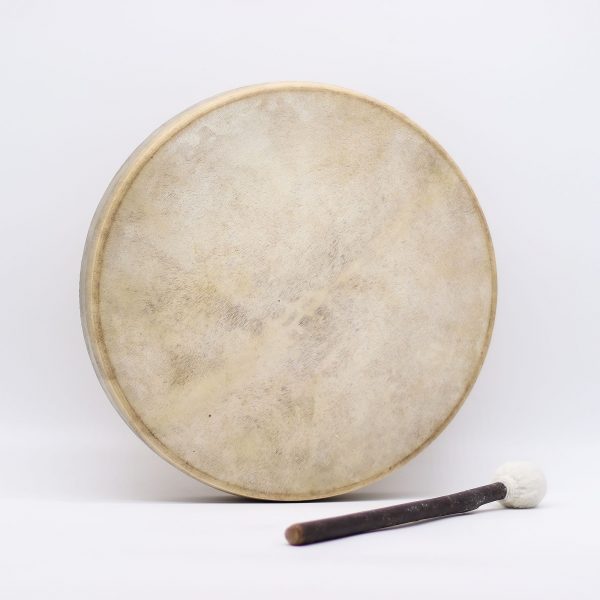 Spirit of the Wolf - Sharman Drum & Stick- Tunable - 40cm - Image 2