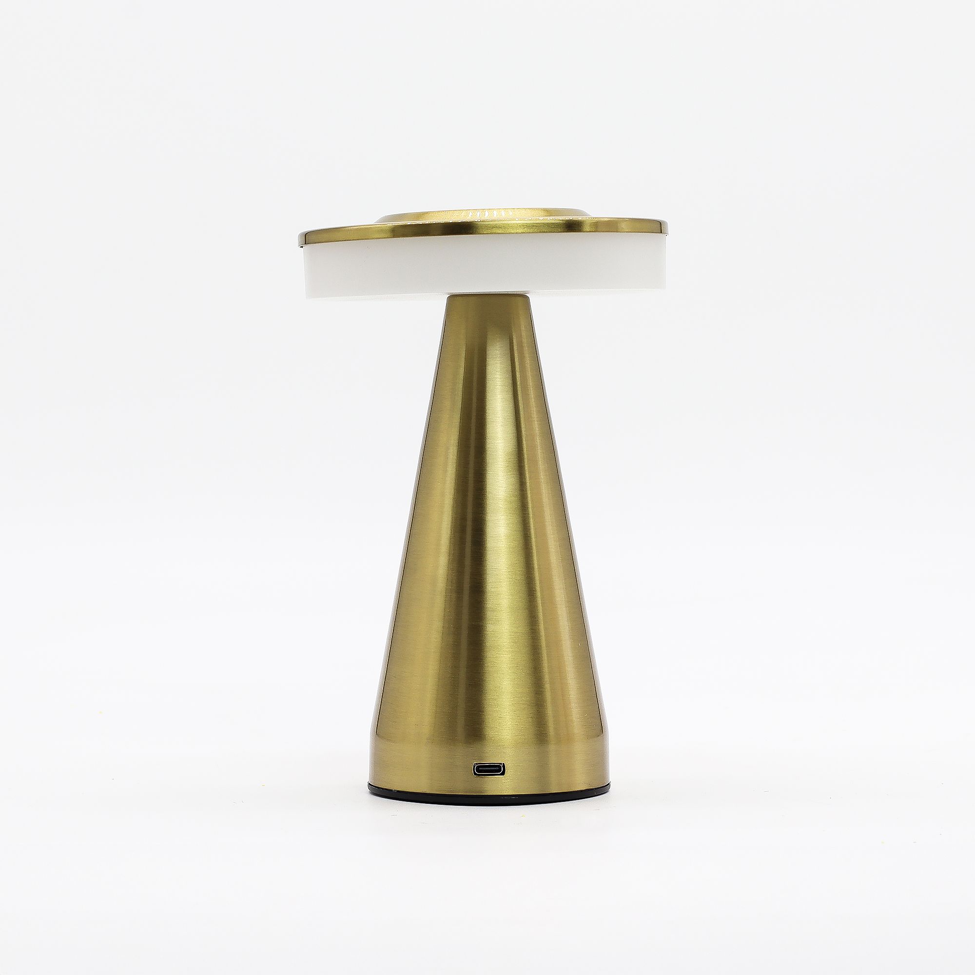 Touch Lamp - Tall Stem Copper - USB (C) - Rechargable (400 Watt) - Image 2