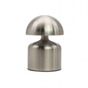 Touch Lamp - Dome Mushroom Silver - USB (C) - Rechargable  (400 Watt)