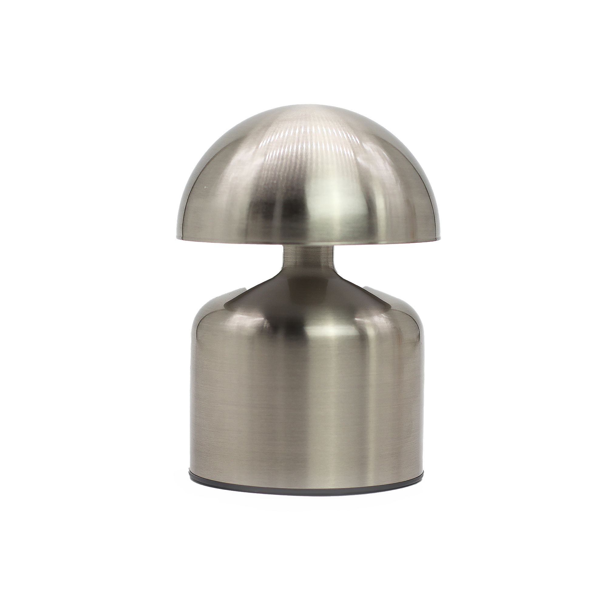 Touch Lamp - Dome Mushroom Silver - USB (C) - Rechargable (400 Watt)