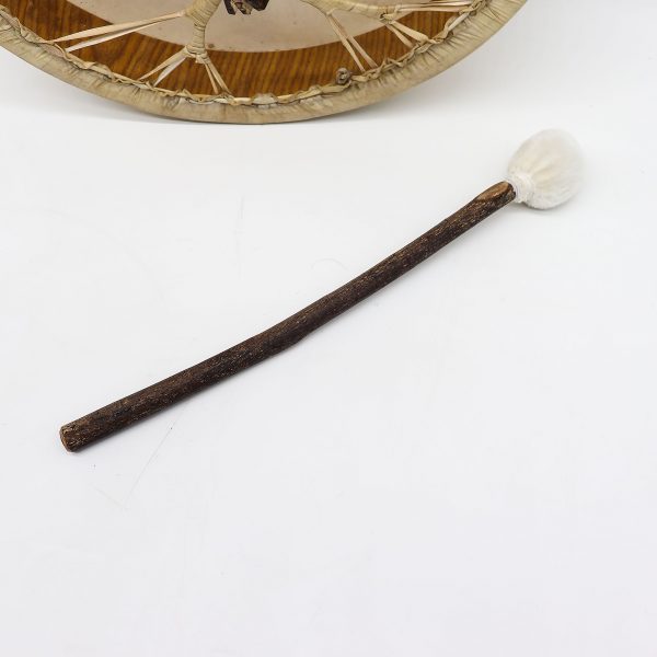 Spirit of the Bear - Shaman Drum & Stick- Tunable - 40cm - Image 4