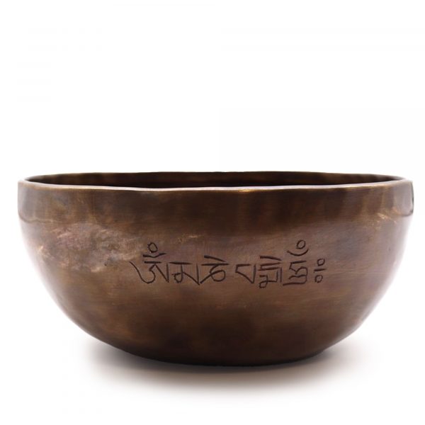 Extra Large Indian Moon Phase Singing Bowl - (approx 1500g) - 22cm - Image 2