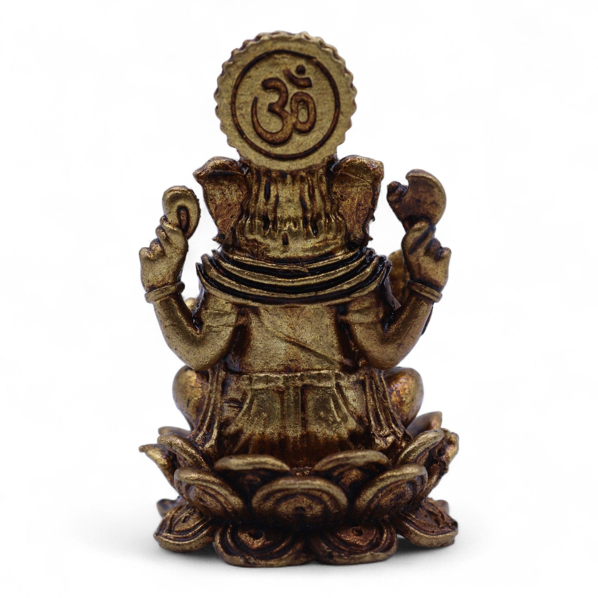 Brass Miniature Gods - Ganesha (52gms) - 49mm - Image 2