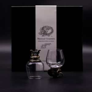 Gift Set of 6 Glasses (100ml) - Mystical Creatures - Antique Bronze