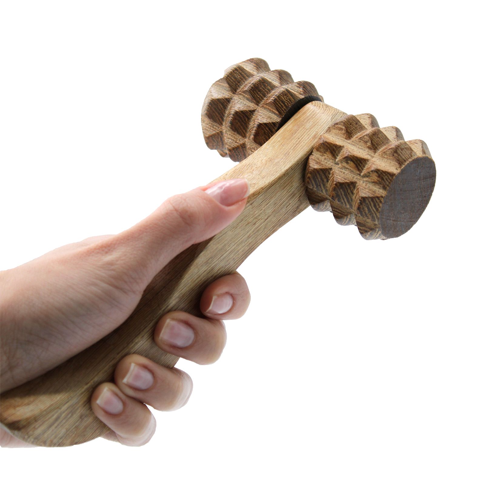 Massage Tool - Ribbed Hand Roller - Image 4