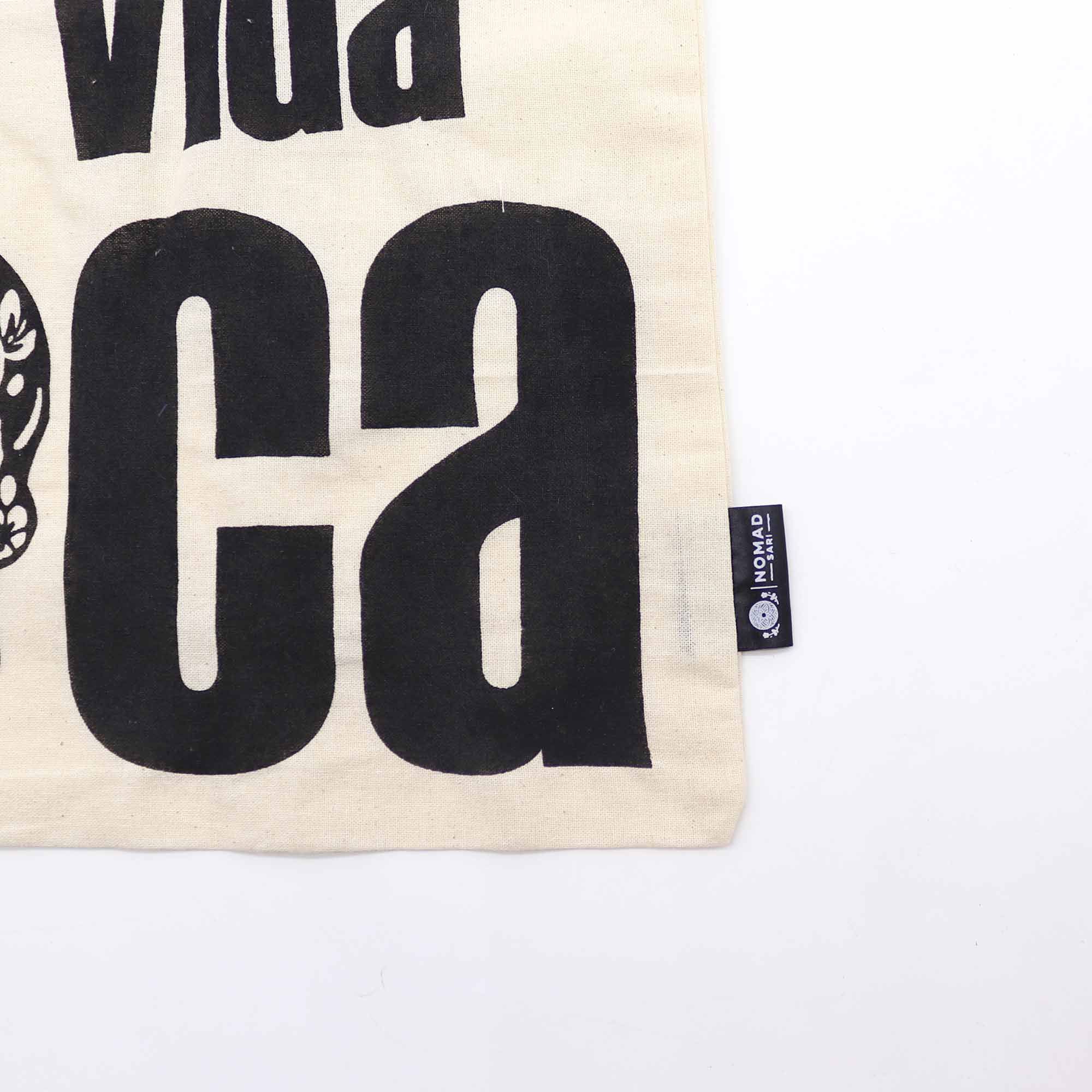 Iconic Basic Tote Bag - Mi Vida Loca - Natural 4oz - Image 2