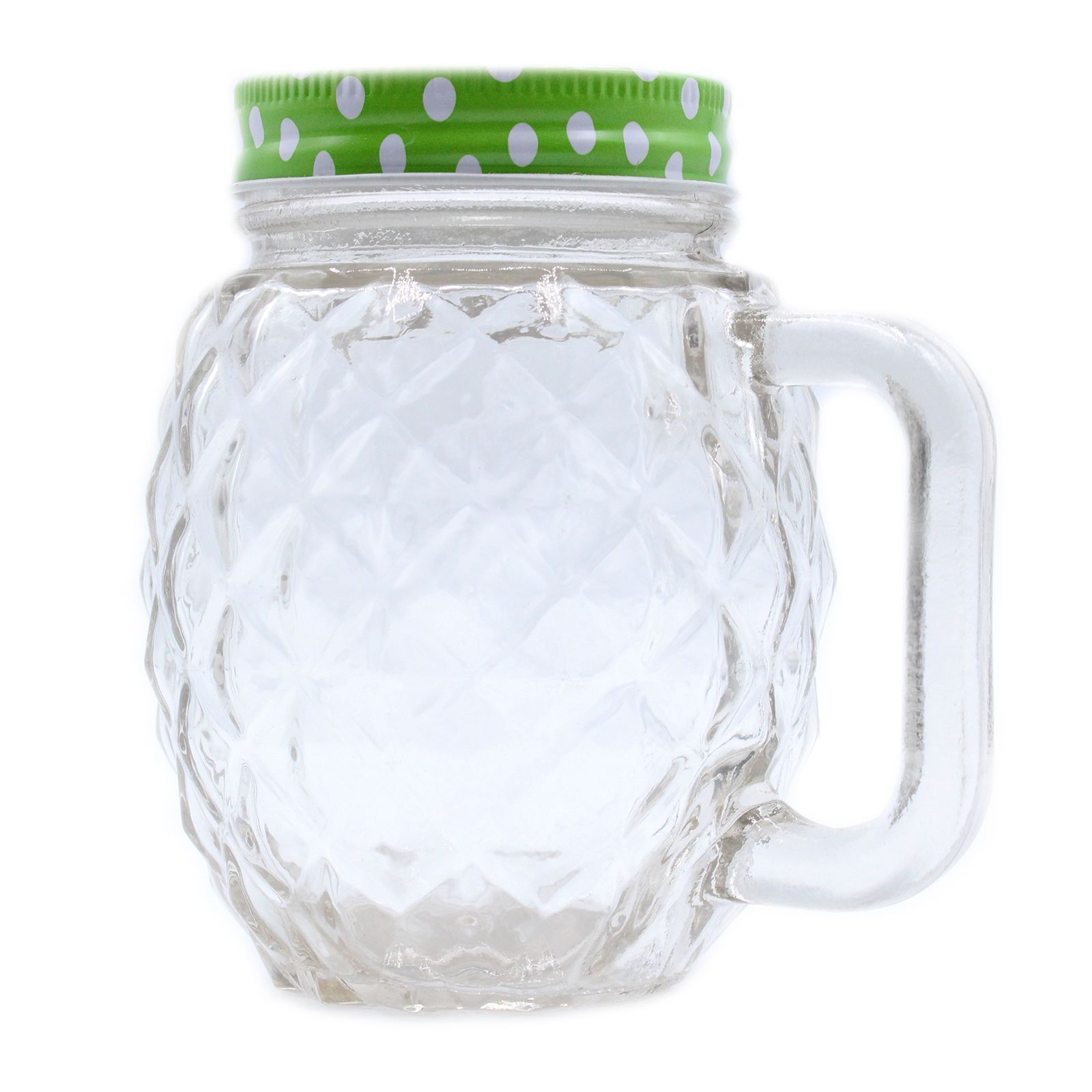 Funky Mason Jar - Pinnapple - Clear - Image 2