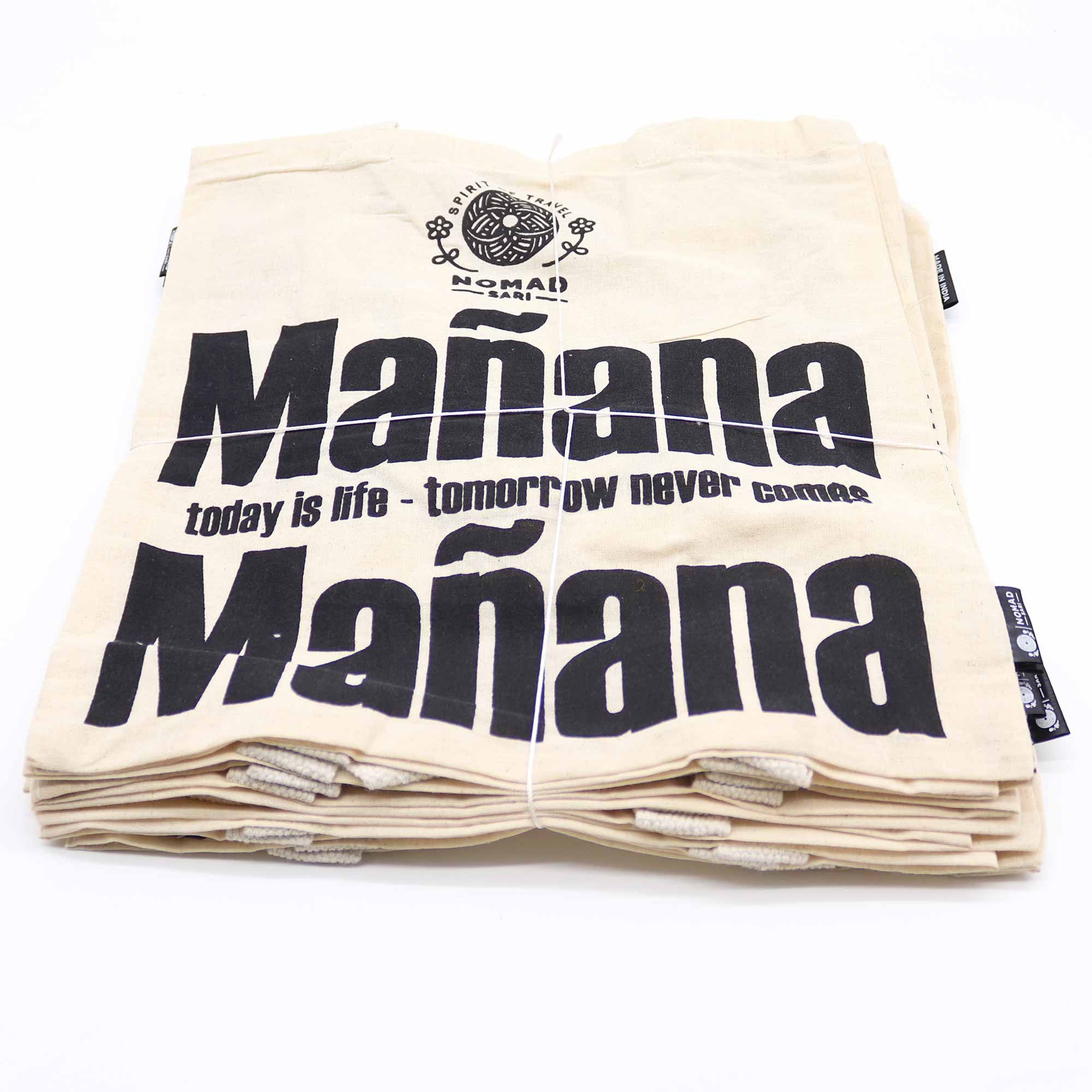 Iconic Basic Tote Bag - Assorted Carton (Mix of 10 designs) - Natural 4oz - Image 10