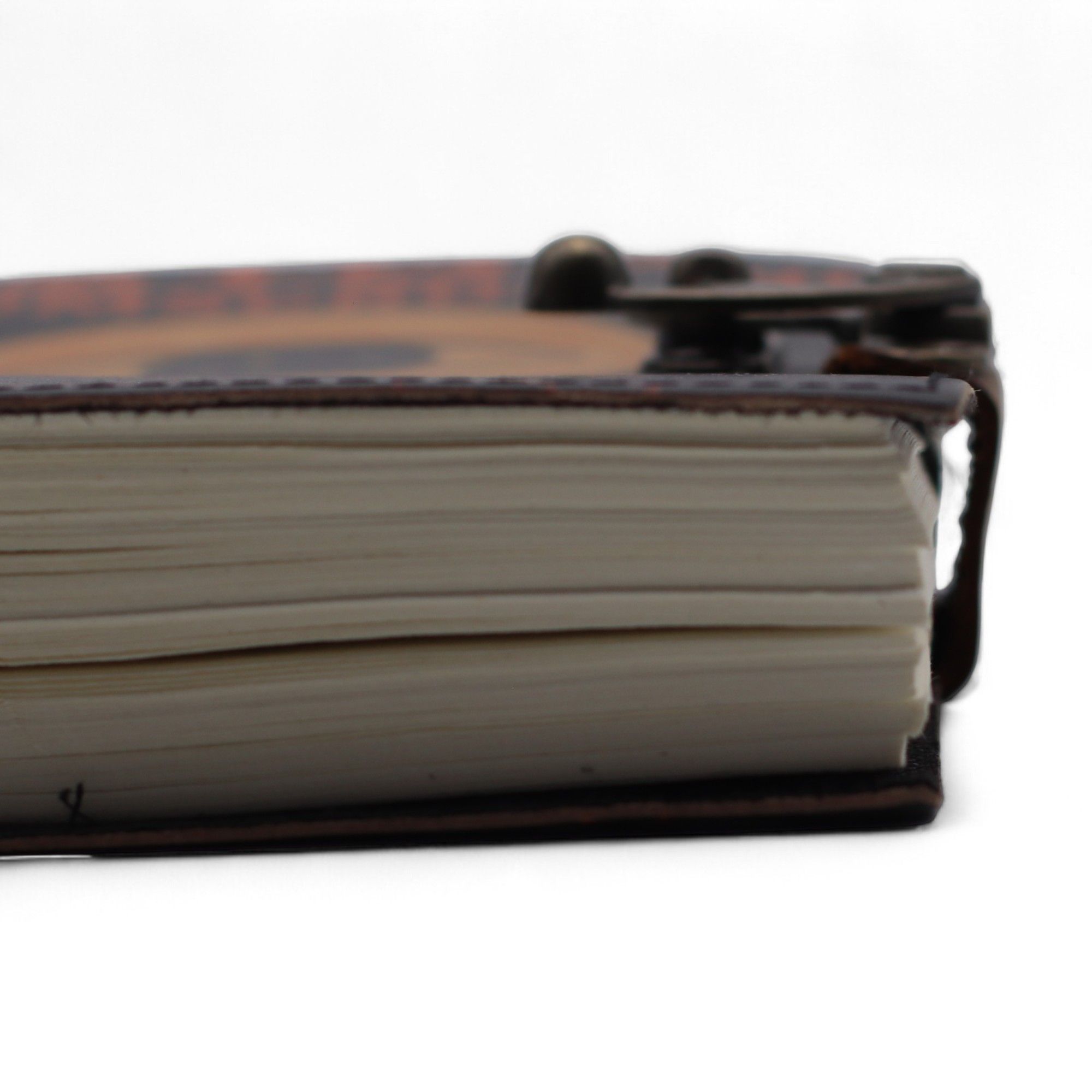 Leather Printed Notebook – Stop Doom Scrolling - 17.8x12.7 cm - Image 4