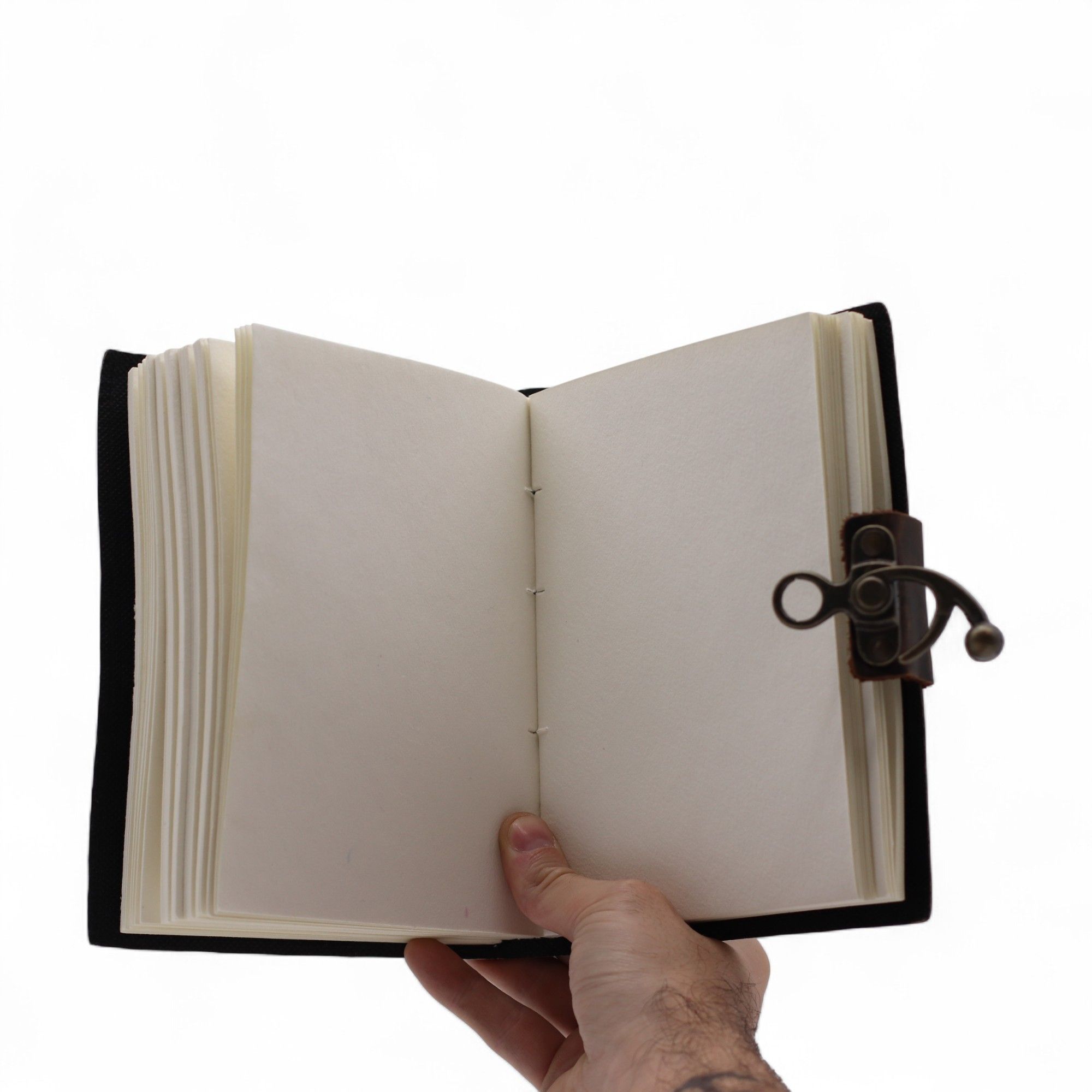 Leather Printed Notebook – Stop Doom Scrolling - 17.8x12.7 cm - Image 5