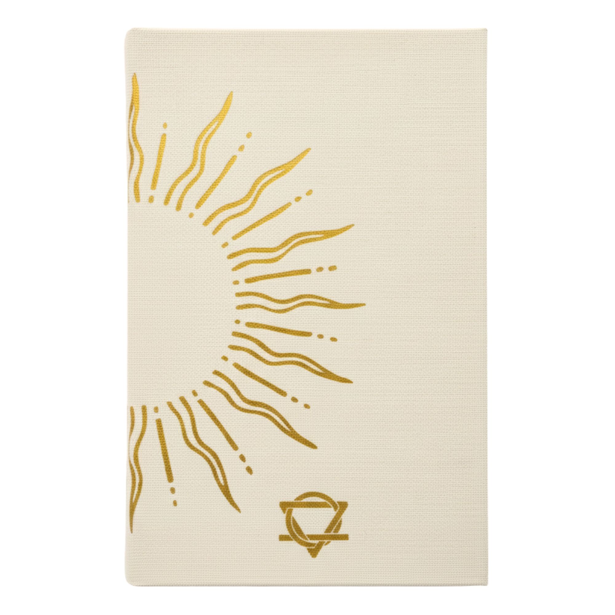 Ivory Gratitude Journal with Gold Lining - 120 pages - My Days are Full of Sun - Image 3