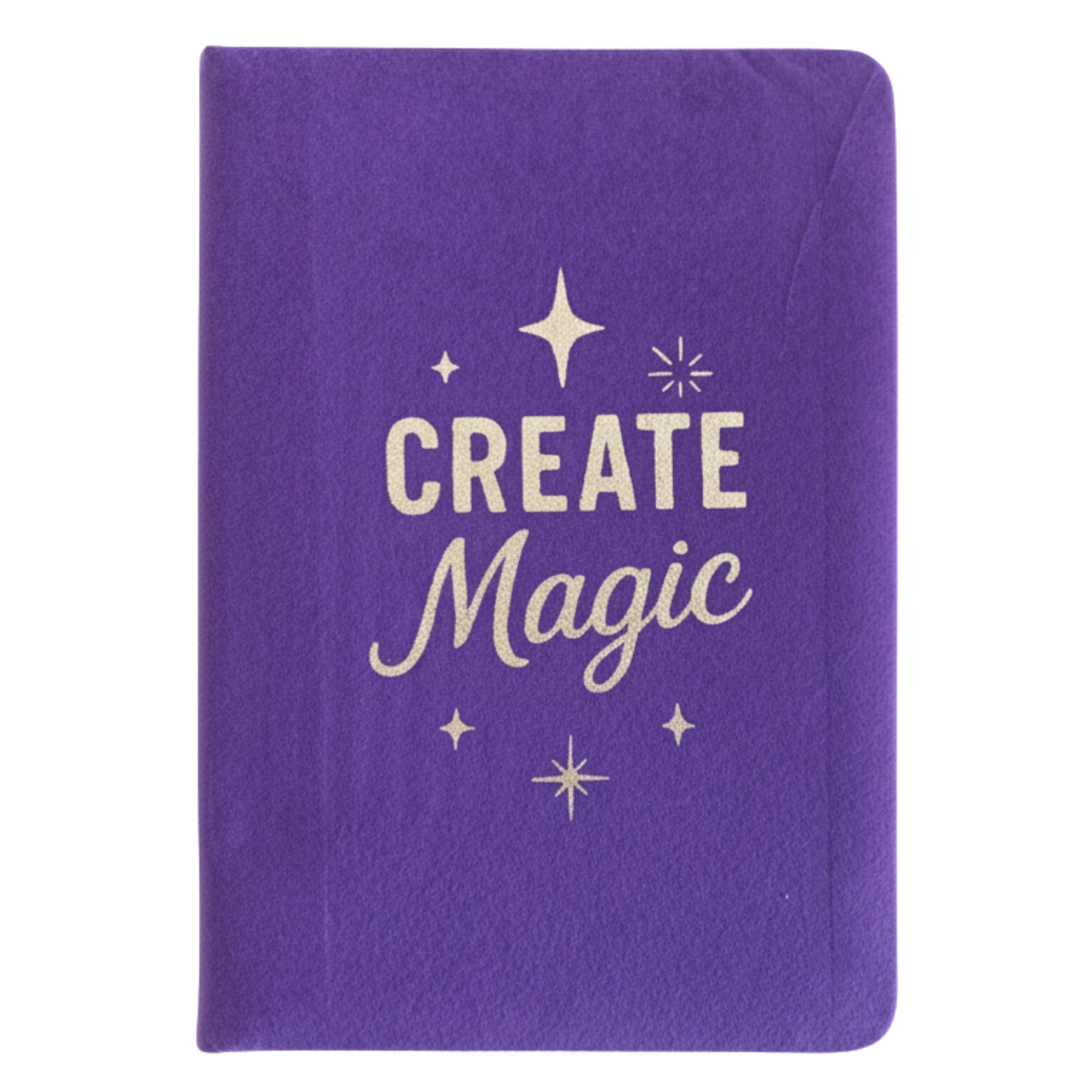 Purple Velvet Notebook - 80 pages - Create Magic - Image 2