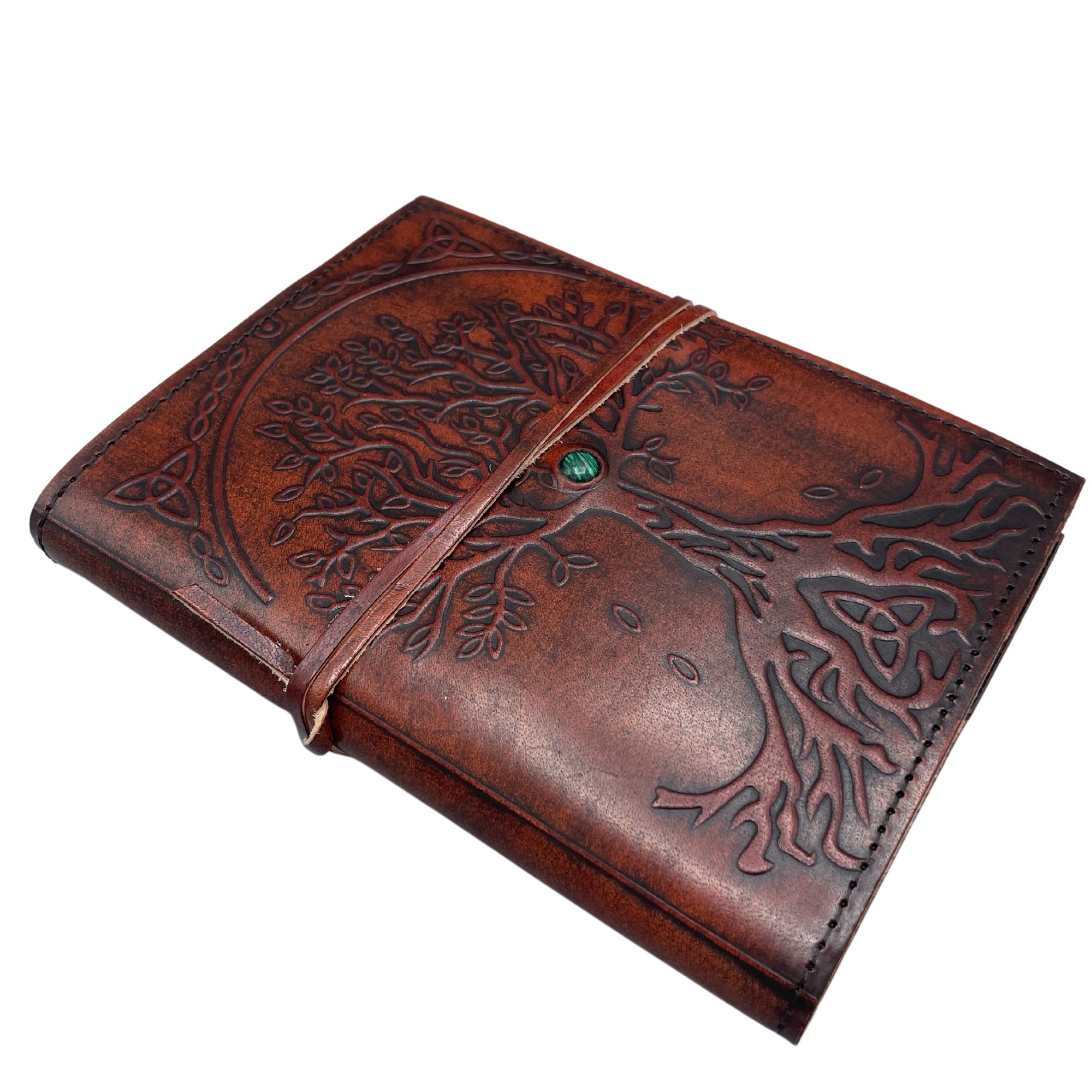 Small Tree of Life Leather Journal – 18x13x2cm - Image 3