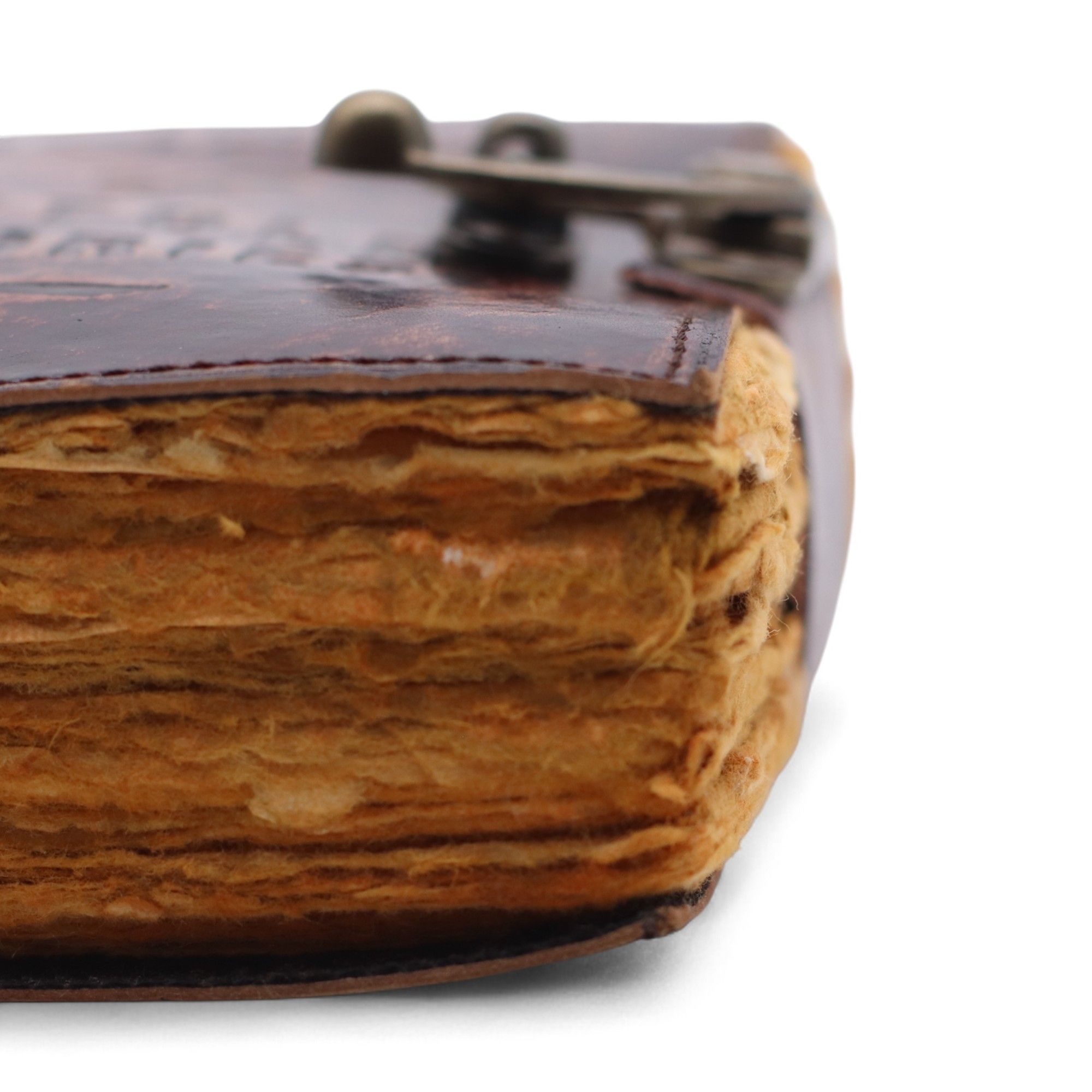 Fat Deckled Leather Notebook – The Book of Untold Stories – 15x10 cm - Image 7
