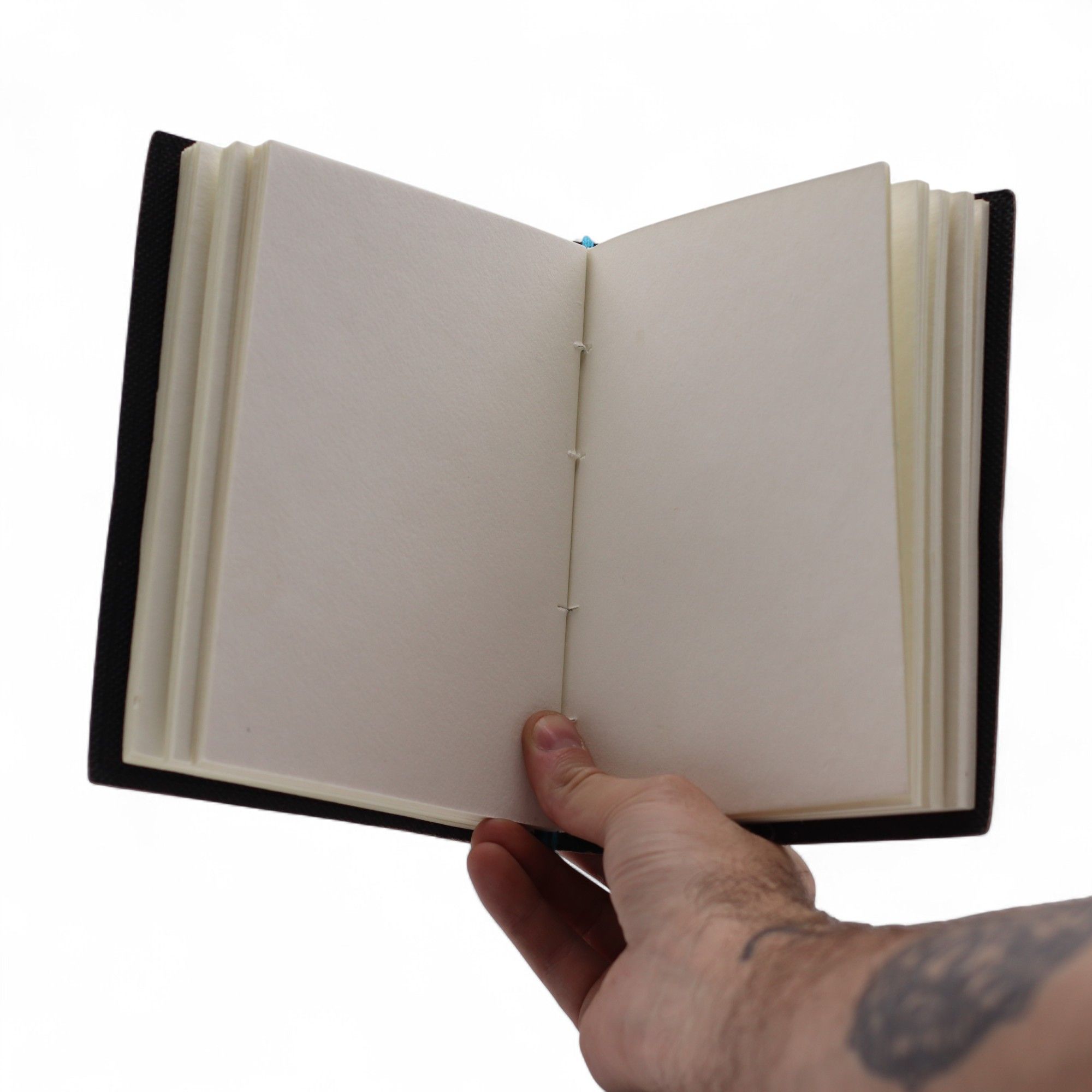 Leather Printed Notebook – My Chakras Are Aligned AF - 17.8×12.7 cm - Image 4