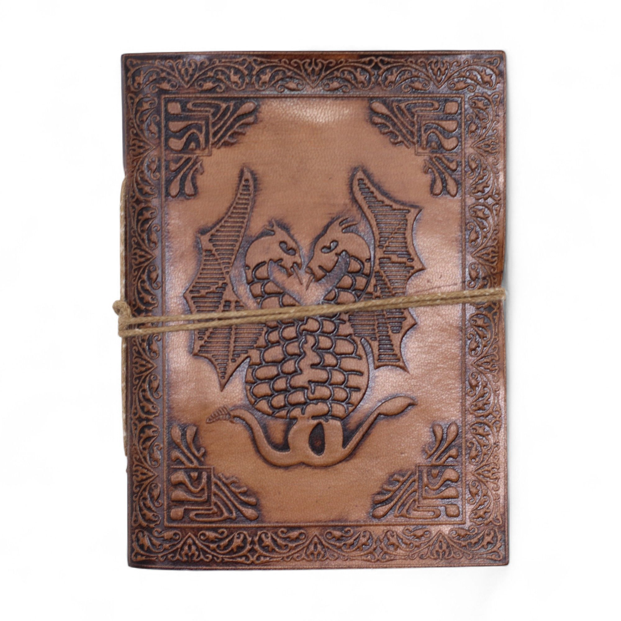Assorted Esoteric Leather Notebooks - 15x11.5 cm - Image 6