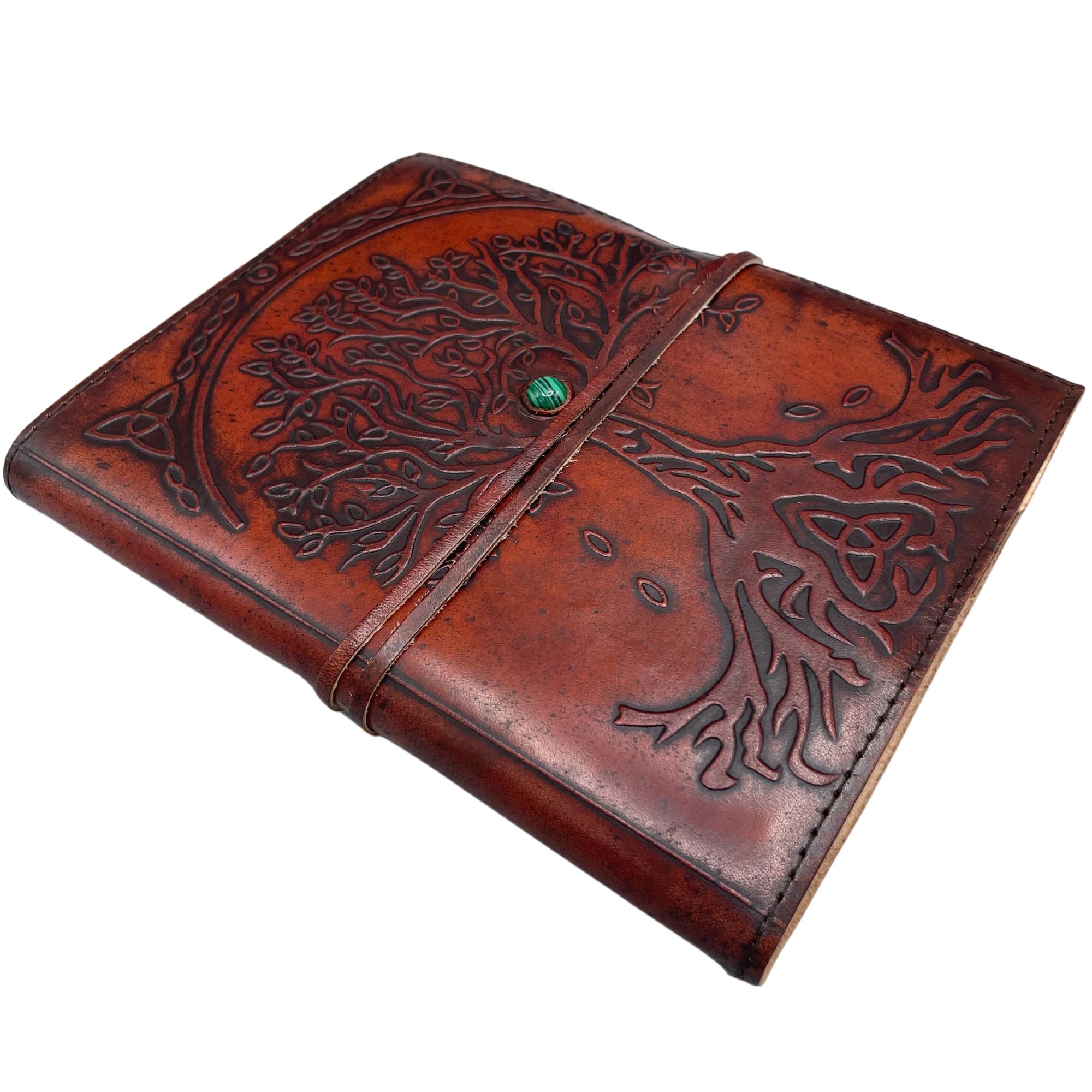 Large Tree of Life Leather Journal – 20x16x2cm - Image 2