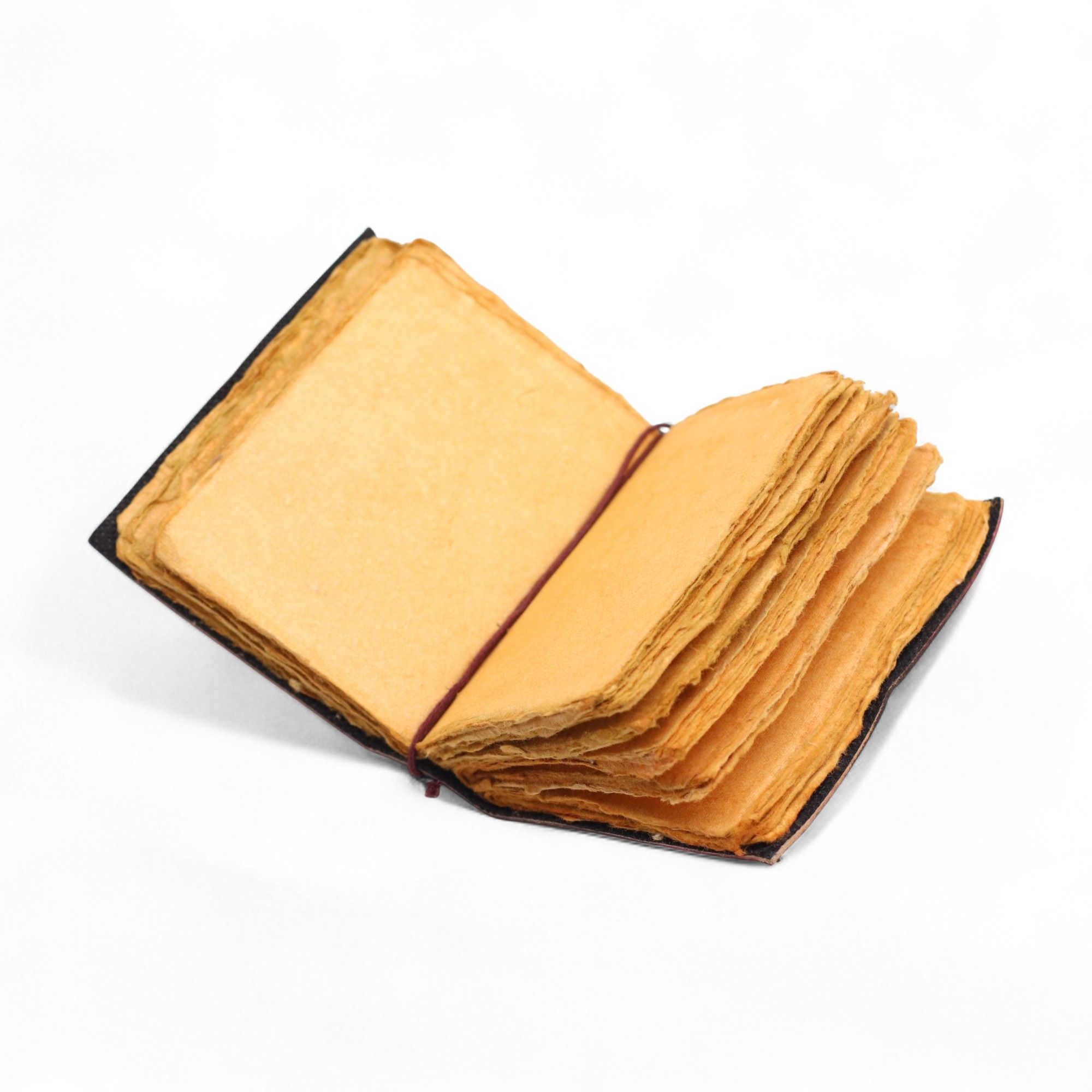 Fat Deckled Edge Leather Notebook – Every Day May Not Be Good (12.7 × 8.9 cm) - Image 6