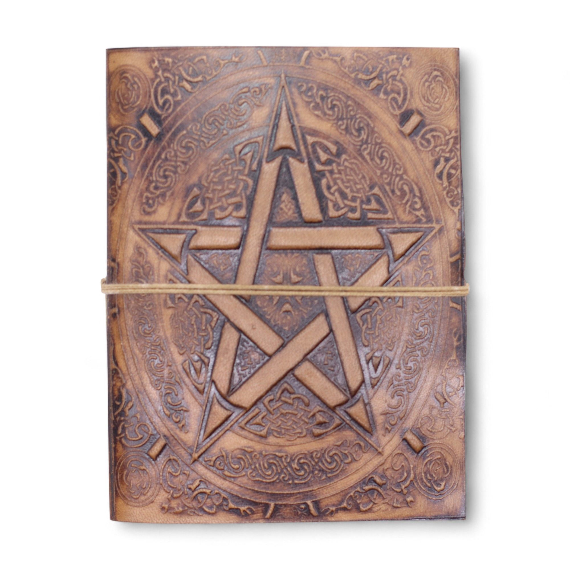 Assorted Esoteric Leather Notebooks - 15x11.5 cm - Image 11