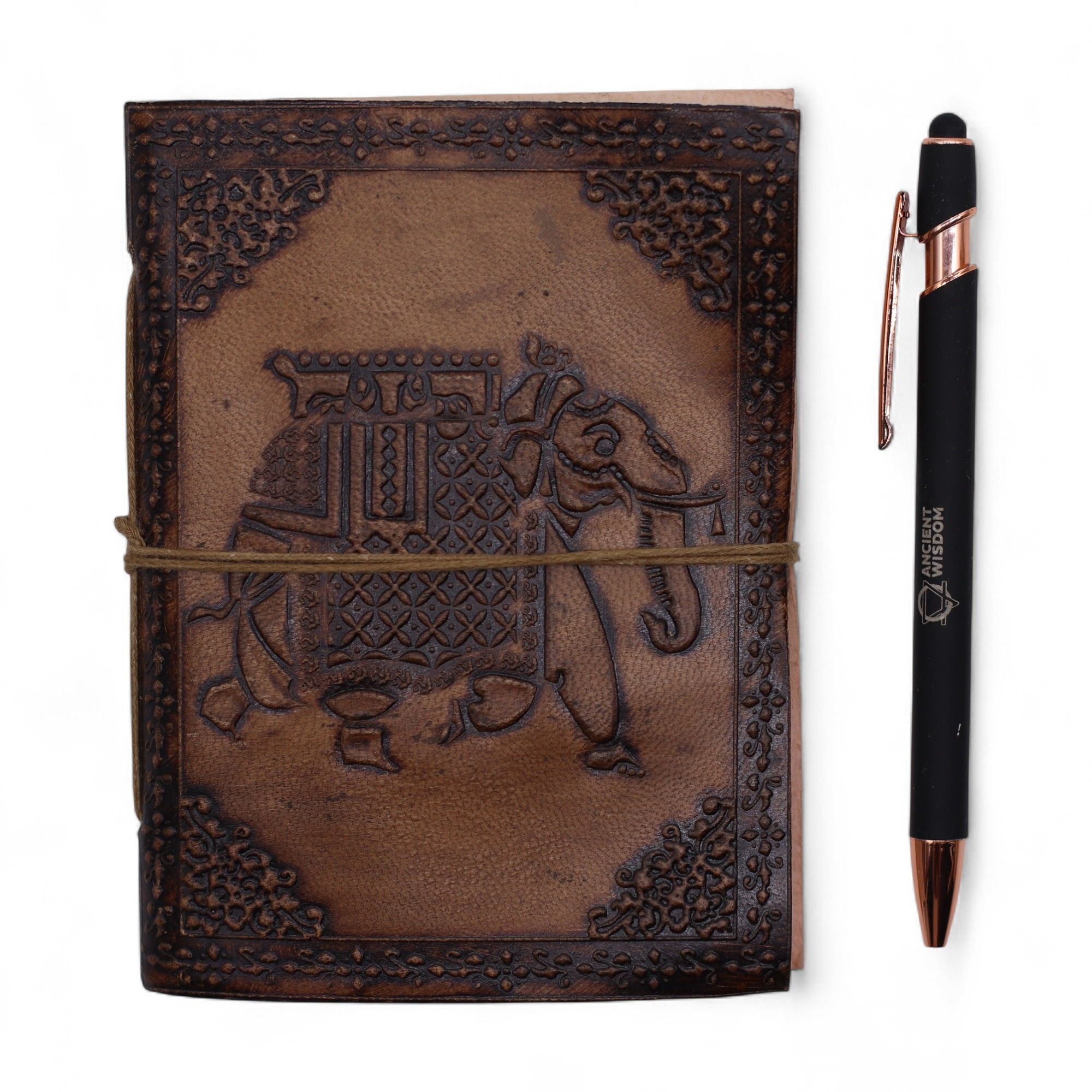 Assorted Esoteric Leather Notebooks - 15x11.5 cm - Image 13