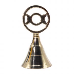 Altar Brass Bell - Three Moon