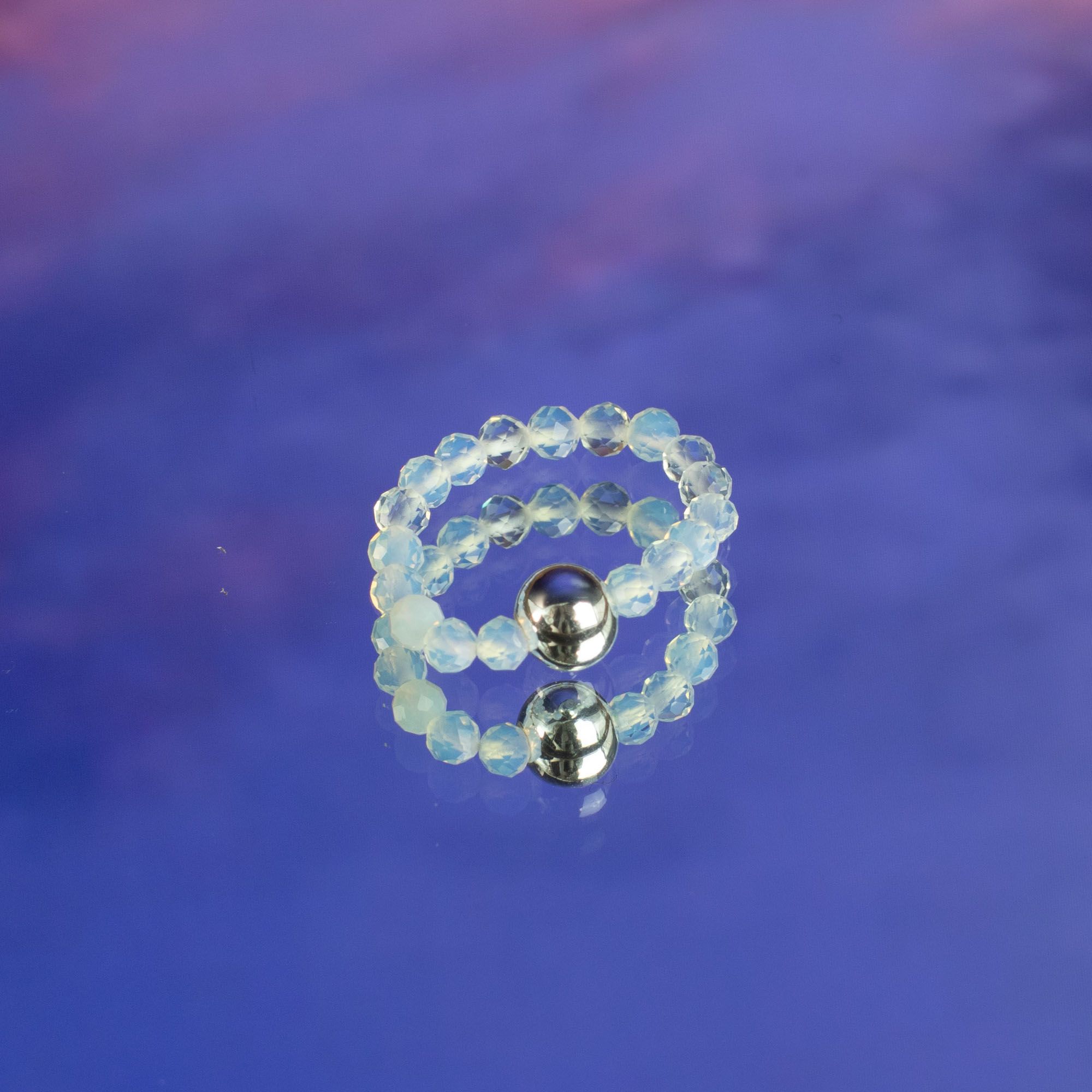 Nymph Spirit Gemstone Ring Set - Full Moon 5 Nymph Spirit Gemstone Ring Set - Full Moon - Image 5