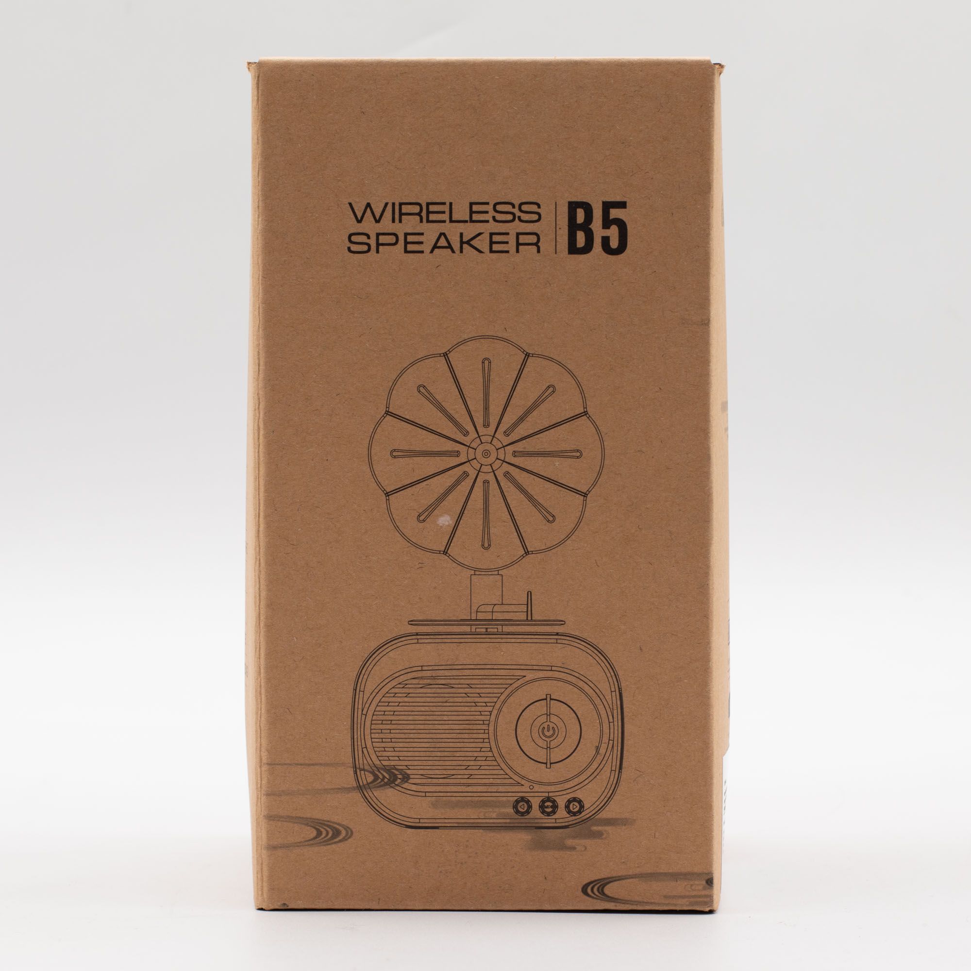 Retro Mini Gramophone Speaker - Bluetooth & FM Radio - 5 watt x 1 5 Retro Mini Gramophone Speaker - Bluetooth & FM Radio - 5 watt x 1 - Image 5