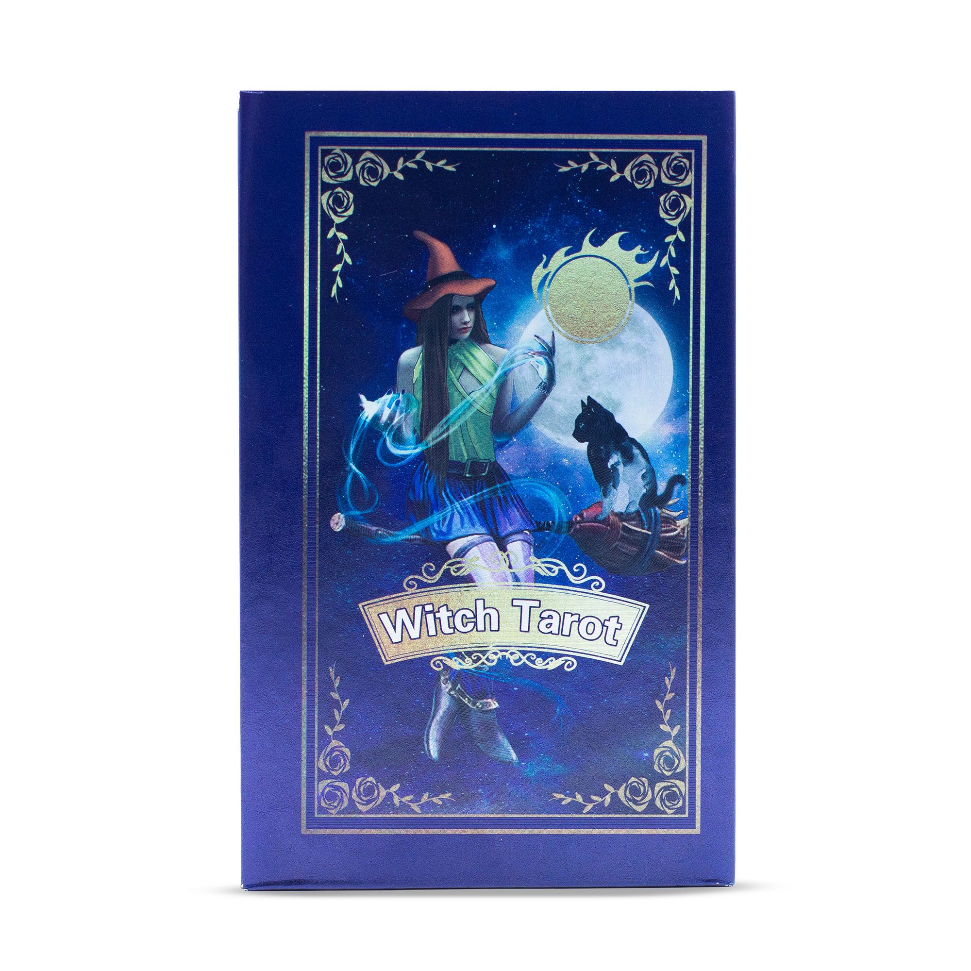 Purple Foil Tarot Card Set - Witch Tarot - with booklet 2 Purple Foil Tarot Card Set - Witch Tarot - with booklet - Image 2