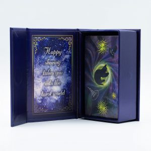 Purple Foil Tarot Card Set - Witch Tarot - with booklet
