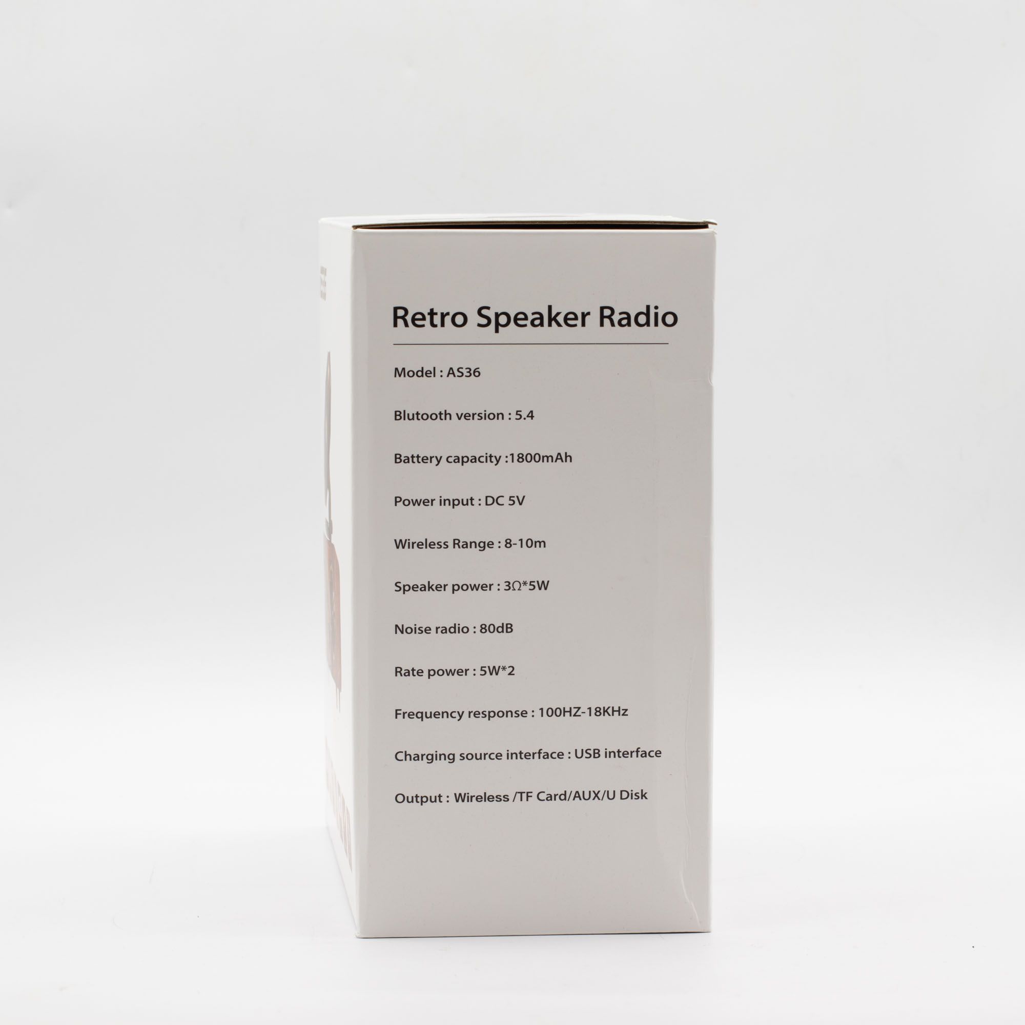 Retro Mini Double Gramophone Speaker - Bluetooth - 5.4 watt x 2 8 Retro Mini Double Gramophone Speaker - Bluetooth - 5.4 watt x 2 - Image 8