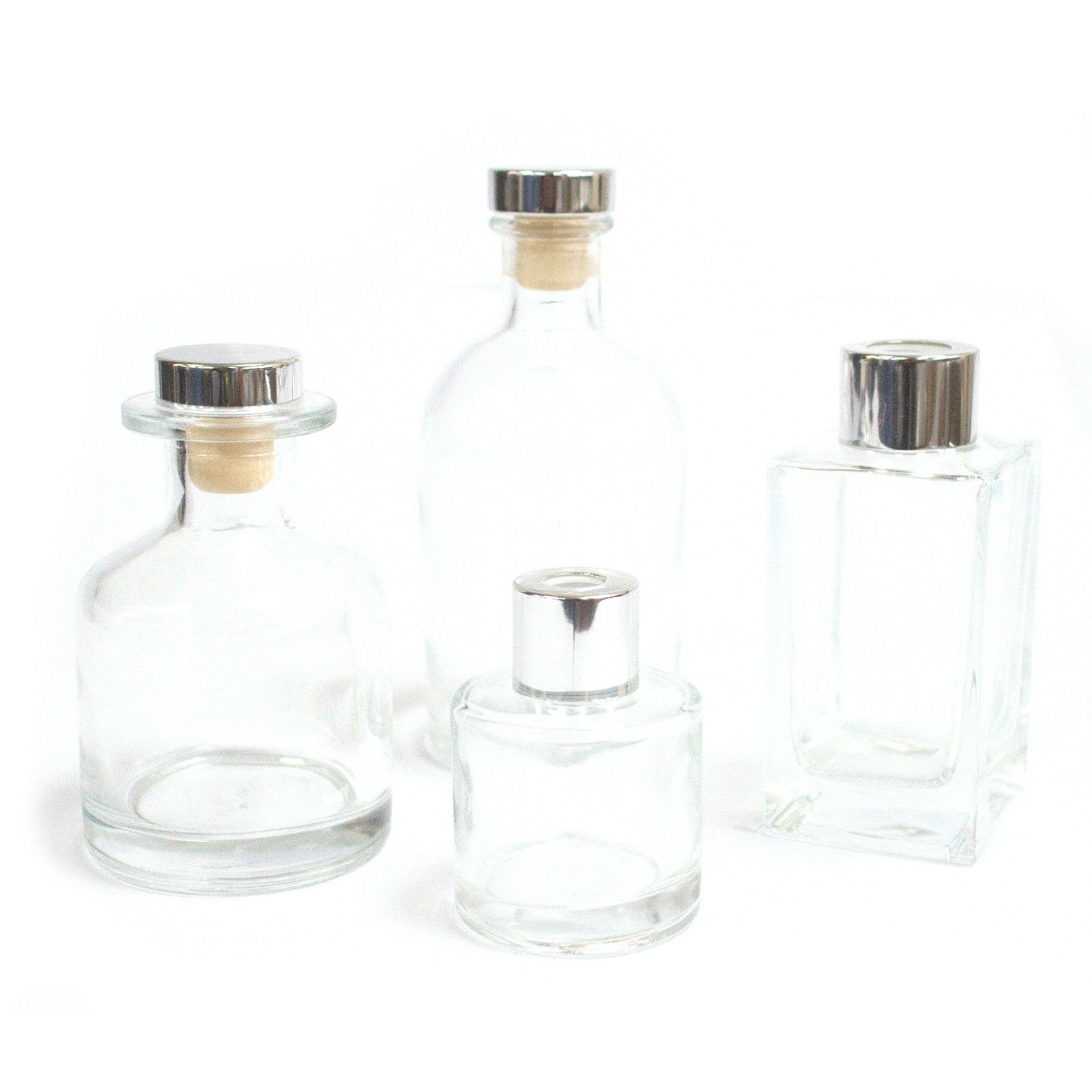 100 ml Square Long Reed Diffuser Bottlle - Clear 2 100 ml Square Long Reed Diffuser Bottlle - Clear - Image 2