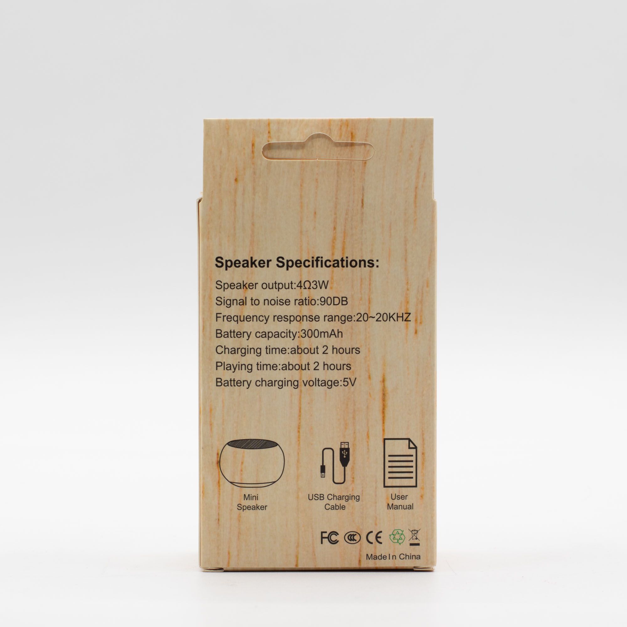 Wooden Mandela Effect Mini Speaker 5 Wooden Mandela Effect Mini Speaker - Image 5