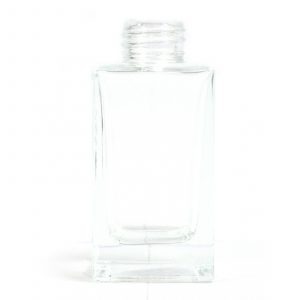 100 ml Square Long Reed Diffuser Bottlle - Clear