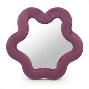 Soft Squiggly Mirror – Star – Mauve (33x31x2.3cm)