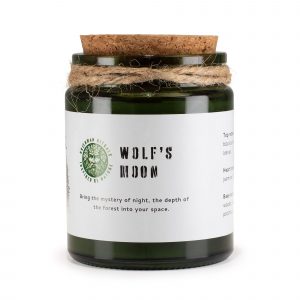 Greenman Woodwick Soy Candle - Wolf's Moon
