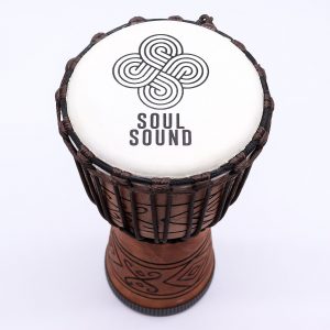Medium Pro Djembe Drum - Soul Sound (low) - Medium 40cm (18cm Diia)