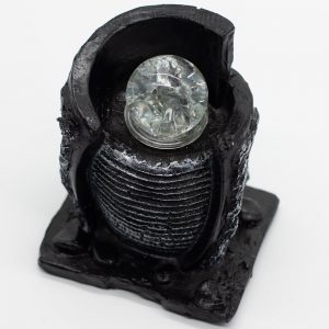 Tabletop Water Feature -15x13x20cm – Water Pot & Crystal Ball