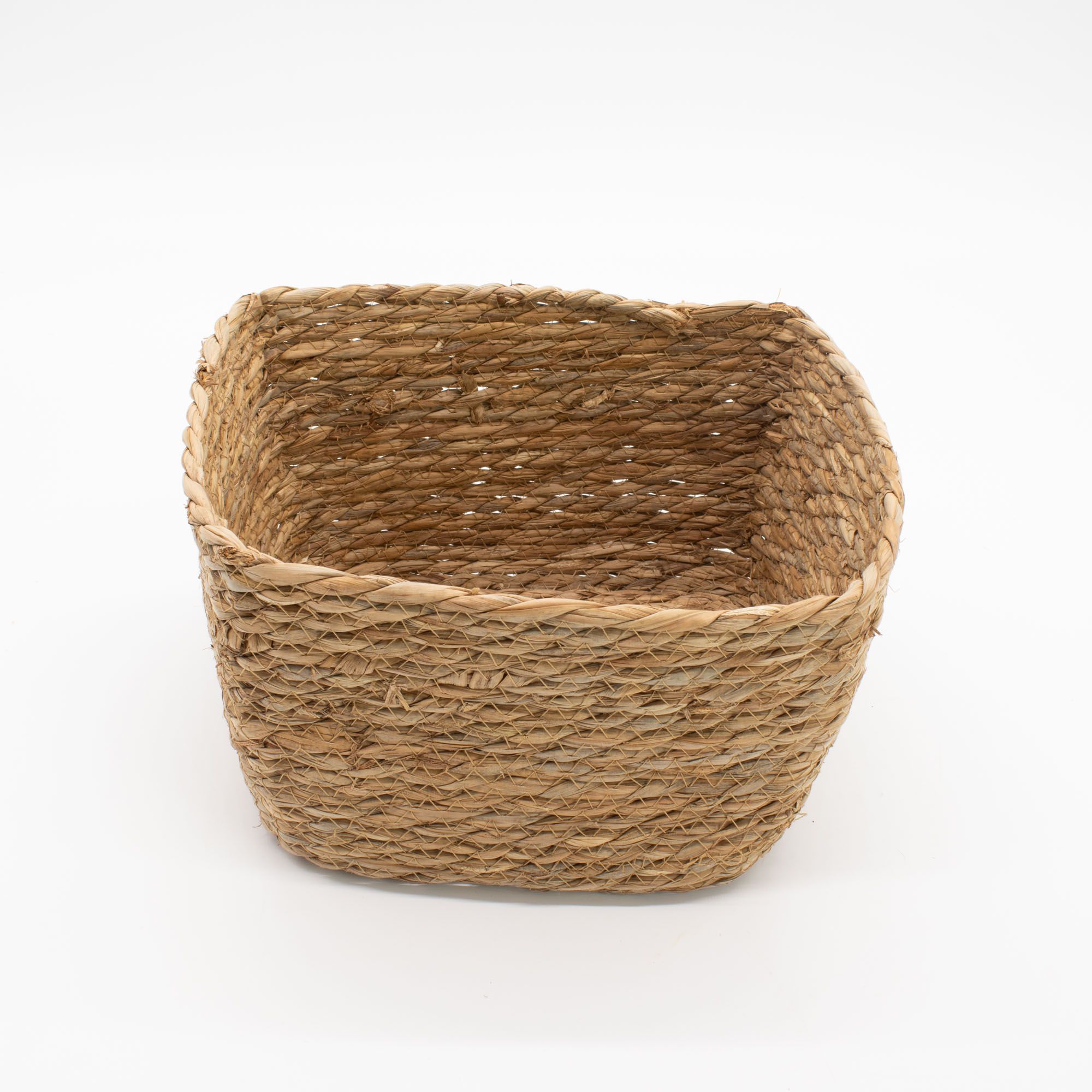Seagrass Square Baskets - Natural - Set of 3 4 Seagrass Square Baskets - Natural - Set of 3 - Image 4