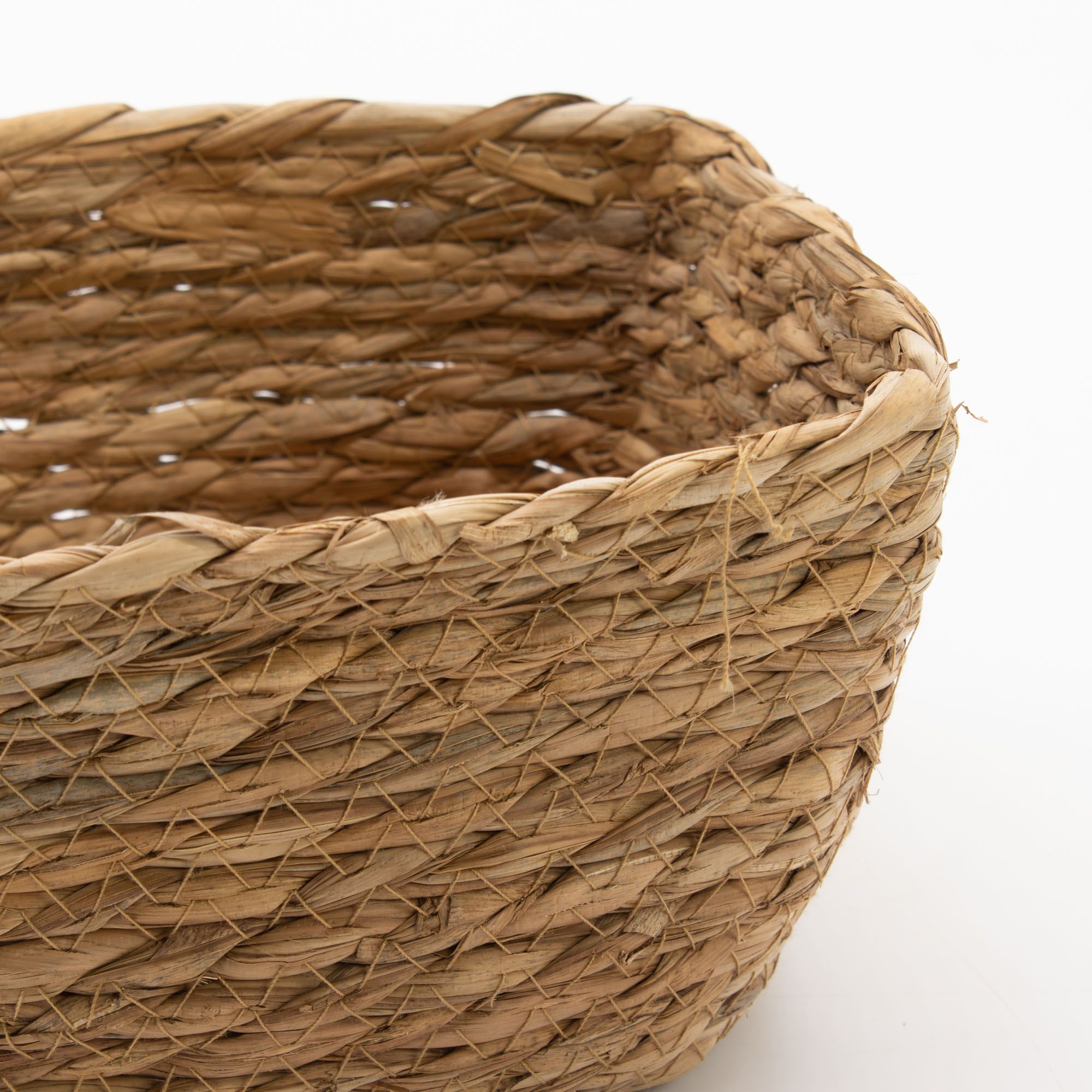 Seagrass Square Baskets - Natural - Set of 3 6 Seagrass Square Baskets - Natural - Set of 3 - Image 6